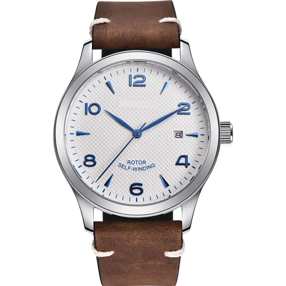 42 мм механический пользовательский стерильный циферблат сапфировое стекло Miyota