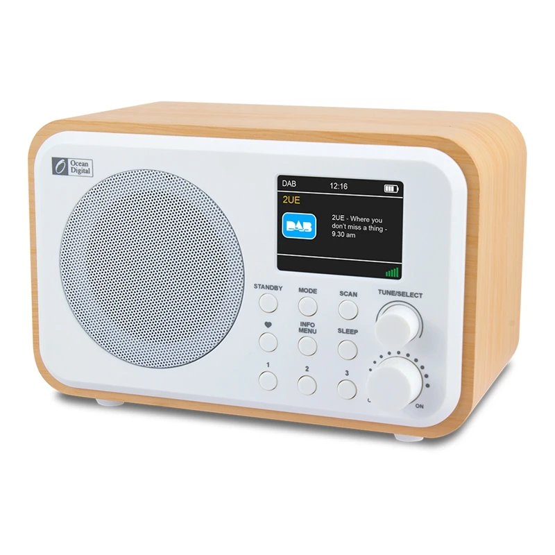 

AM05-DB-336 Portable WiFi Internet Radio Bluetooth Speaker Multifunctional FM Digital Radio for DAN/DAB+ with Battery