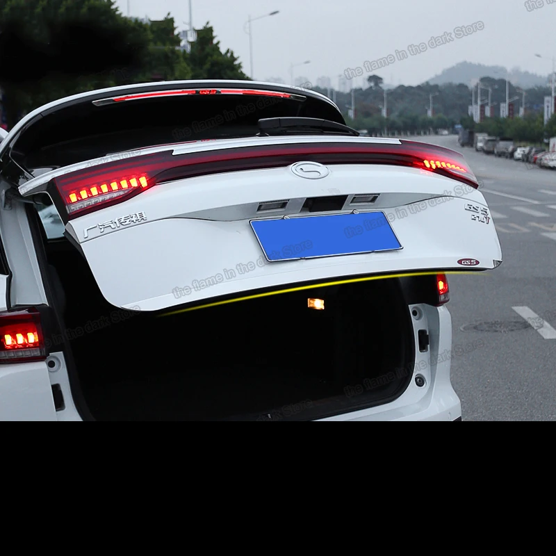 

Lsrtw2017 Car Trunk Rear Bumper Front Grill Taillight Light Article Trims for Trumpchi Gac Gs5 2019 2020 2021 Accessories Auto