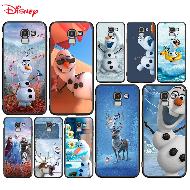 

Silicone Cover Olaf Snowman Frozen For Samsung Galaxy J8 J7 Duo J6 J5 Prime J4 Plus J3 J2 Core 2018 2017 2016 Phone Case