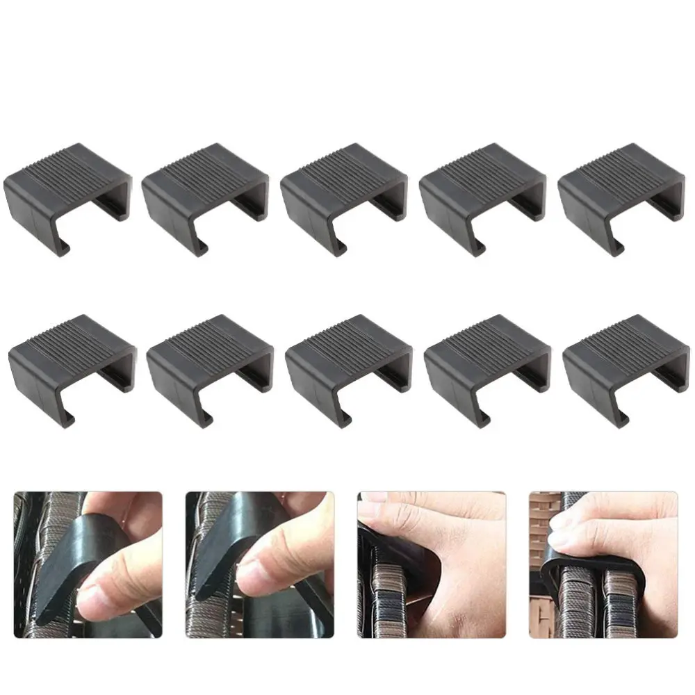 

10pcs Sectional Sofa Fasteners Alignment Clamps Outdoor Wicker Furniture Clips