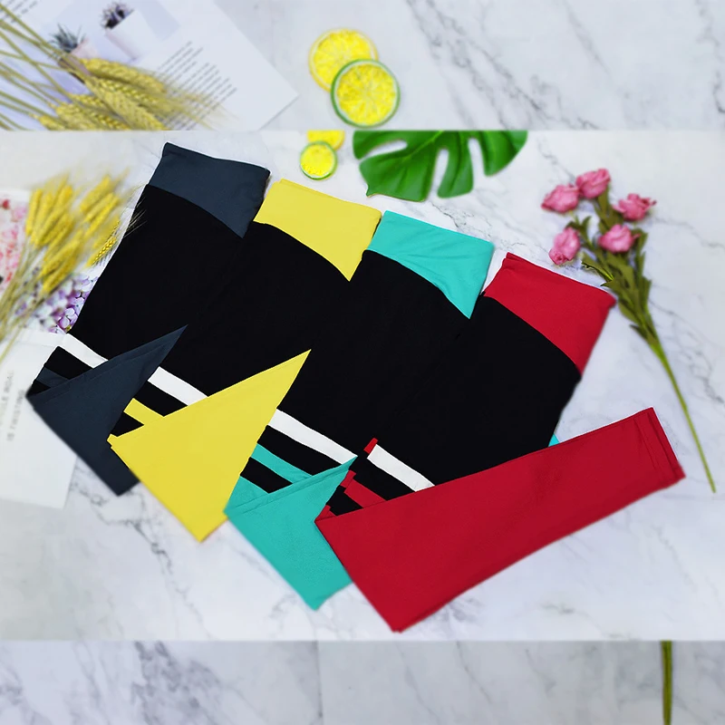 Комплект из двух предметов IWUPARTY с полосками топ и штаны одежда для тренировок в