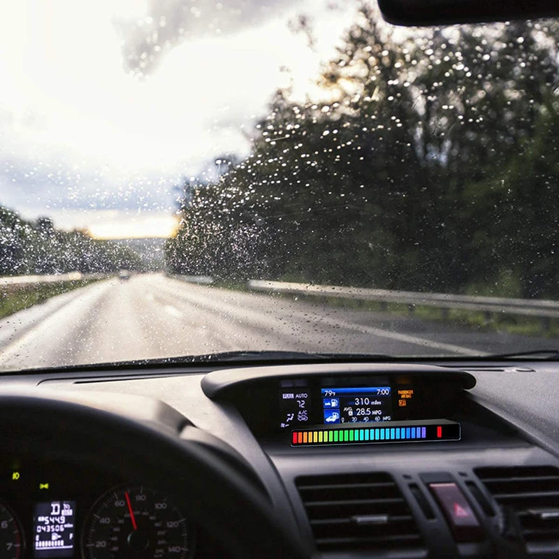 Youpin Креативная светодиодная лента RGB с голосовым управлением, музыкальным ритмом и 32 яркими цветами, умная индукция и подхват для автомобиля, дома, вечеринок.