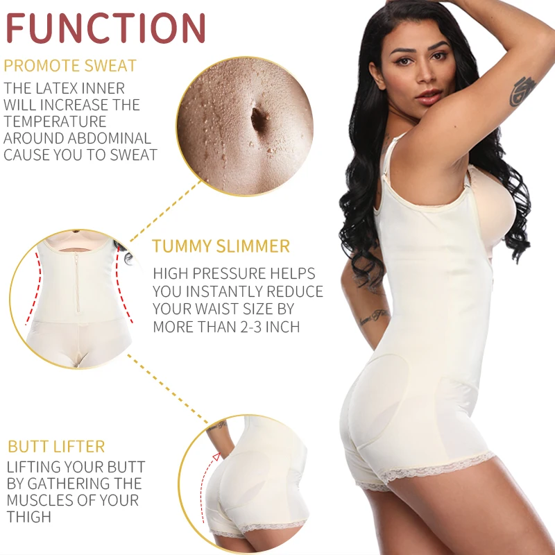 Корректирующее белье женское из латекса на молнии и крючках | Женская одежда