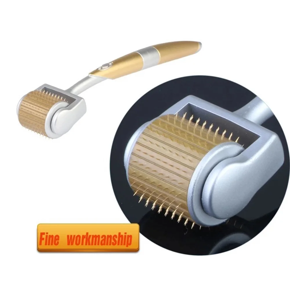 ZGTS Derma Roller Professional Titanium 192 needles for face care and hair-loss treatment CE Certificate Proved
