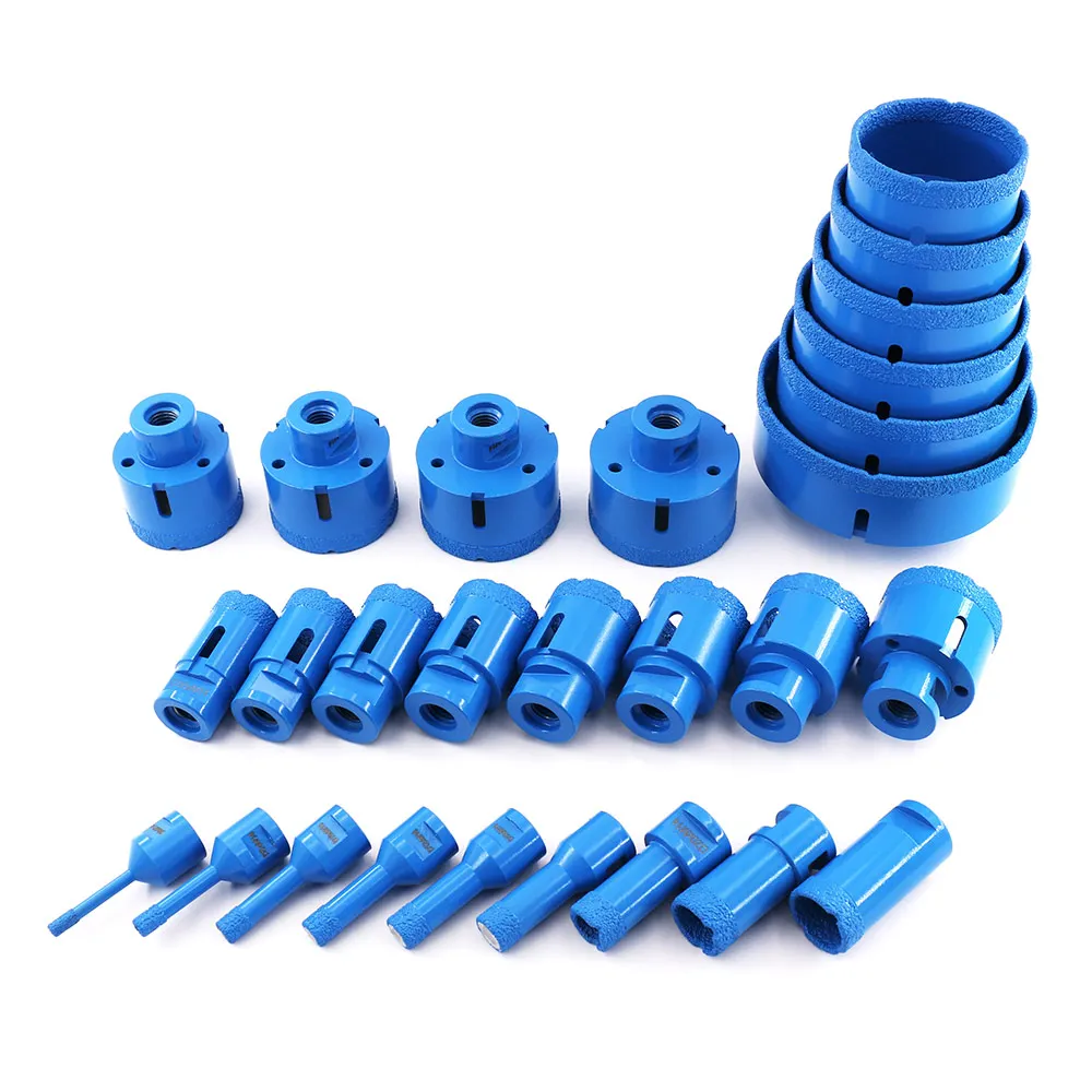 Алмазная коронка для сухого сверления резьба M14 угловой шлифовальной машины