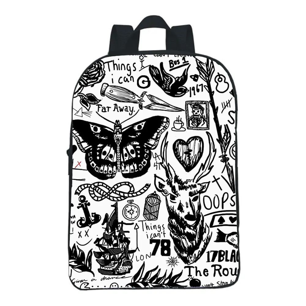 

Casual H Styles Backpack Boys Girls School Bag Kindergarten Rucksack School Bag Children Daily New Star Singer Knapsack