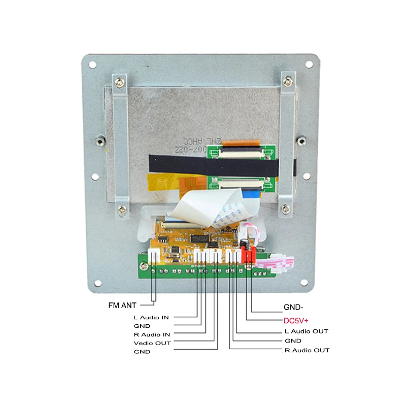 4 3-дюймовый ЖК-аудио видео декодер плата DTS без потерь Bluetooth приемник MP4/MP5 ВИДЕО