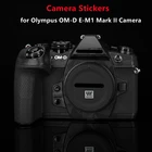Наклейка для камеры EM1 Mark2, Виниловая наклейка для фотоаппарата Olympus OM-D Mark II, защитные чехлы премиум-класса