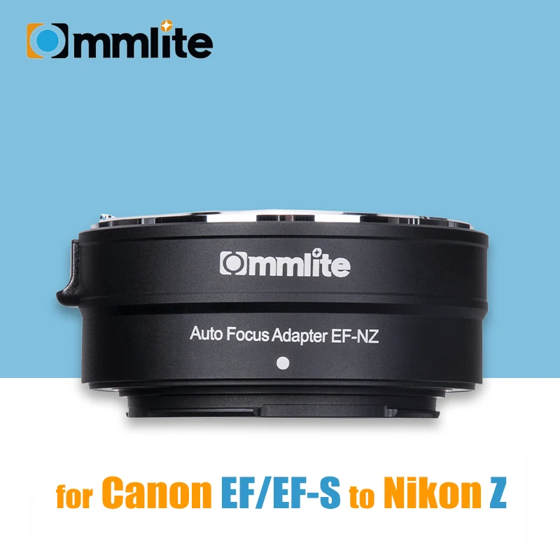 

Commlite CVM-EF-NZ Electronic Lens Adapter Mount Auto Focus AF for Canon EF EF-S Lens to Nikon Z Mount Mirrorless Cameras Z6 Z7
