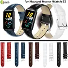 Ремешок для часов Huawei Honor Watch ES умный Браслет для Galaxy Watch 3 45 мм аксессуары из натуральной кожи ремень новый