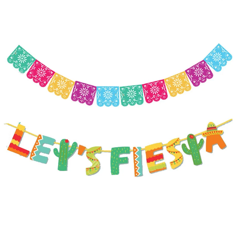 Fiesta вечерние украшения Мексиканская вечерние поставки красочные Альпака кактус Fiesta Виниловый фон с шарами кактус Фольга шары девичник