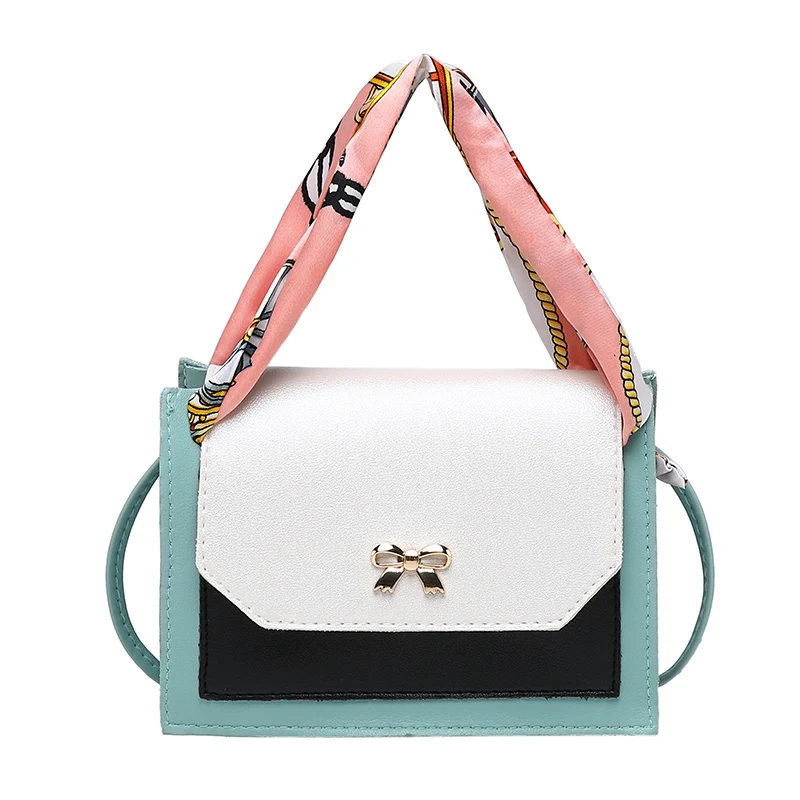 NYHED маленькие шарфы сумки женская панель из искусственной кожи мини кошелек на