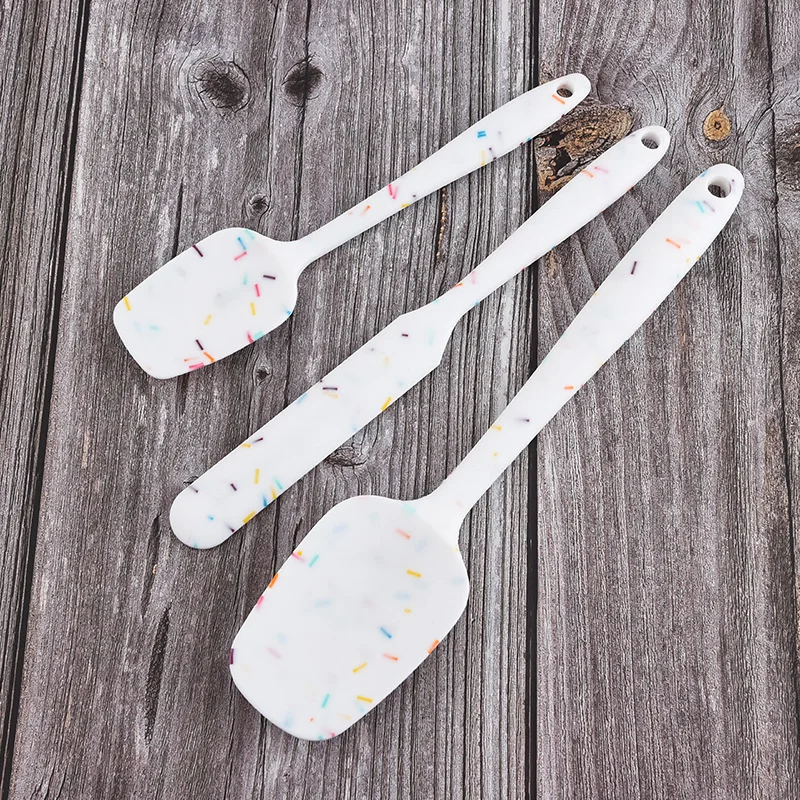 

Baking Silicone Spatula 3-piece Food Grade DIY Bread Cake Butter Spatula Cookie Pastry Scraper Kitchen Tools Baking Mixing Tool