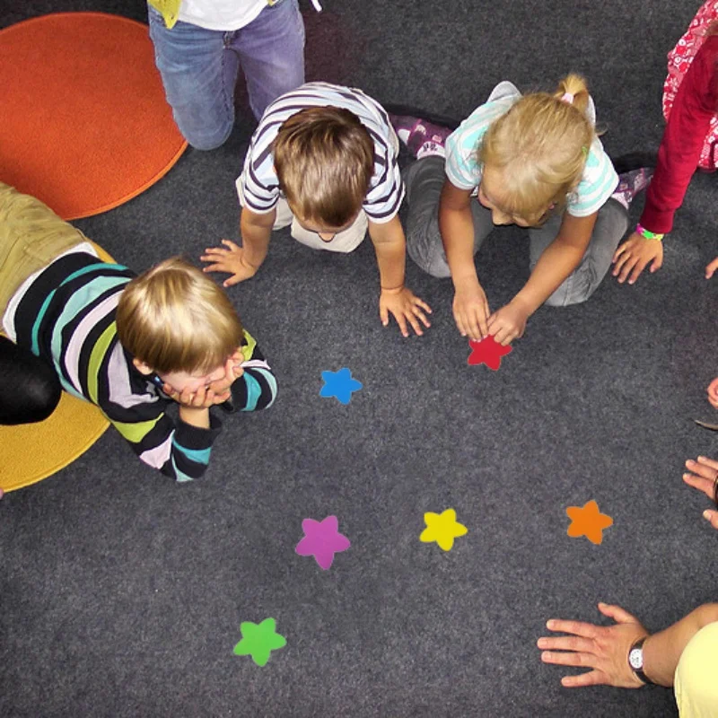Floor Spots Stars Makers For Preschool Carpet Sit Kindergarten Teachers And Children Classrooms | Игрушки и хобби