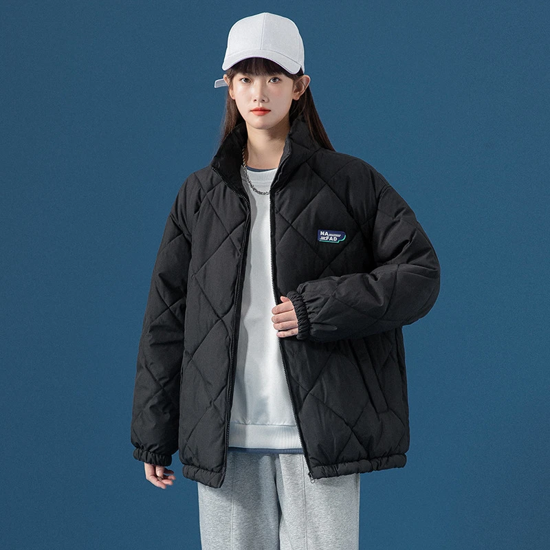 

Женские зимние куртки 2021 пальто Корейская версия стиль Harajuku Instagram хлопковая подкладка одежда пальто женские зимние парки пуховые