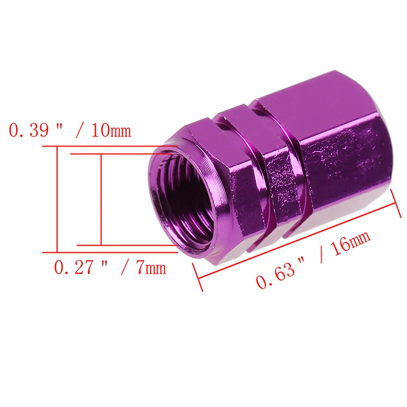 Автомобильные шины POSSBAY 4 шт./компл. фиолетового цвета алюминиевые колесные