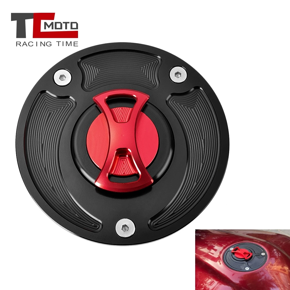 Мотоциклетная газовая крышка CNC топливного бензинового бака для Suzuki GSXR 600/750 GSXR600