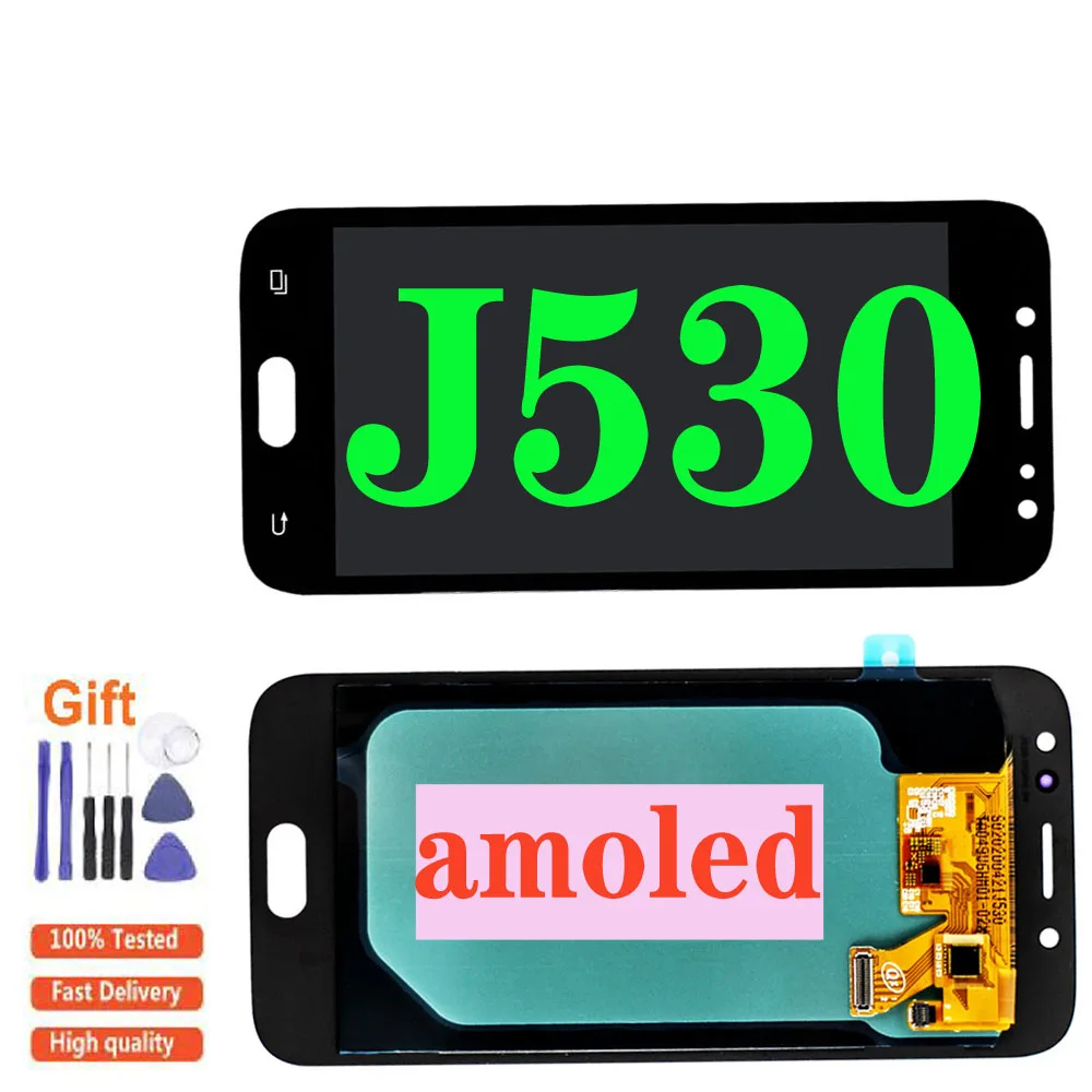

Тестирование, активно-матричные осид, для Samsung J5 Pro 2017 J530 J530F SM-J530F ЖК-дисплей для J5 2017 J530 ЖК-дисплей с цифровым преобразователем сенсорного вво...