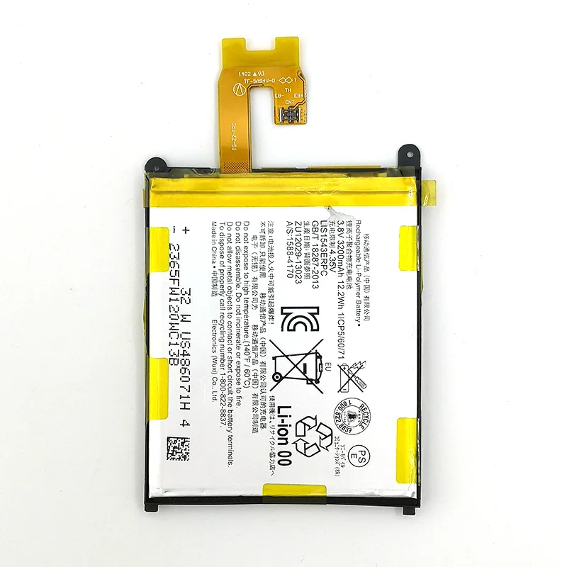 Новый оригинальный 3200 мА/ч LIS1543ERPC батарея для SONY Xperia Z2 L50w L50U L50T SiriusSO 03 D6503 D6502