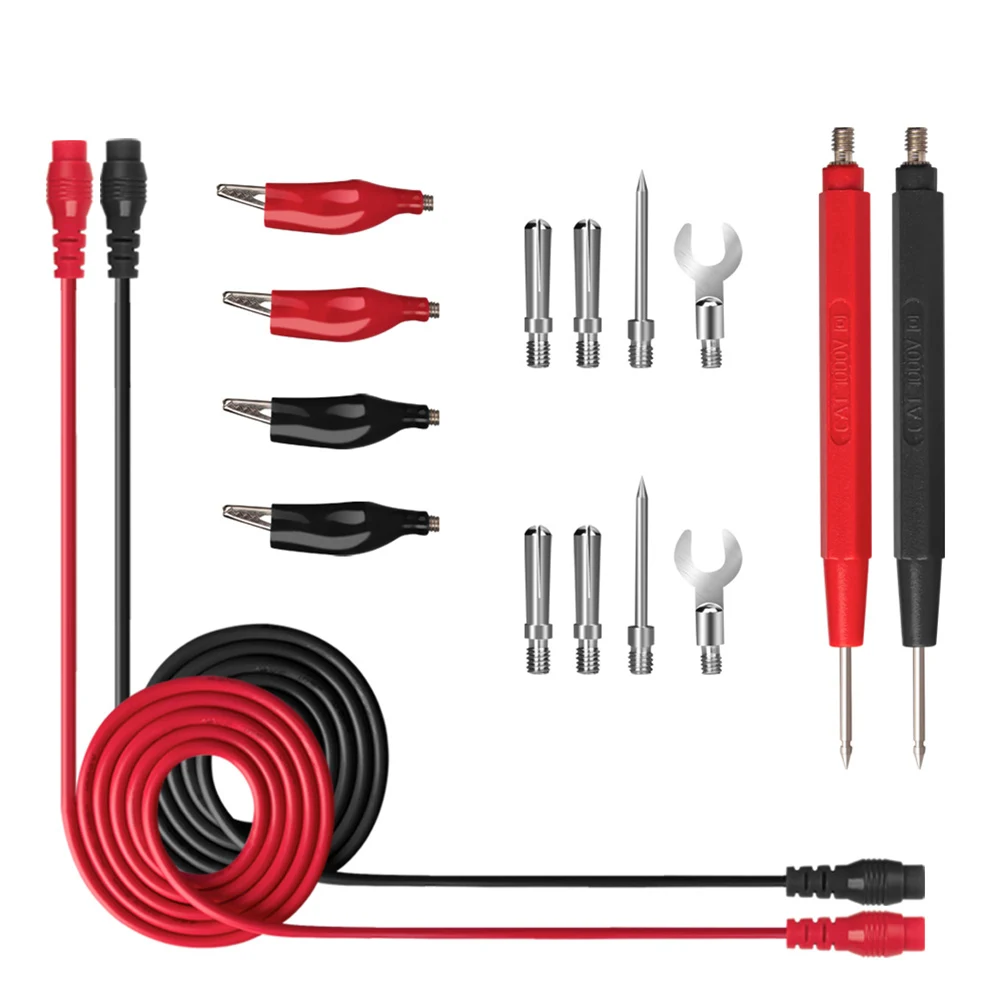 

16 Pcs/Set Multimeter Combination Test Line Universal Test Line Universal Multi-Meter Plug Digital Multimeter Probe
