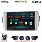 Android 11 для TOYOTA INNOVA 2015 2016 2017 2018 Авторадио сенсорный экран Радио Мультимедийный видеоплеер навигация GPS