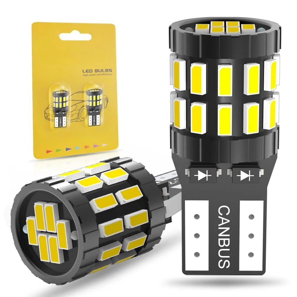 

2pcs W5W T10 LED Bulbs Canbus For Car Parking Position Lights Interior Light For BMW VW Mercedes Audi A3 8P A4 6B BMW E60 E90