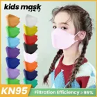 10 шт., детские маски ffp2 с фильтром дыхания