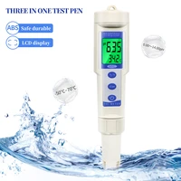 new digital 3 in 1 ph ec temp meter multi parameter drink water quality tester for aquarium pools ph monitor testing 30off