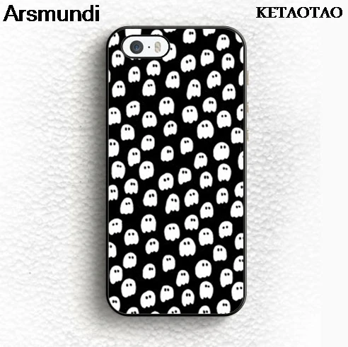 Детские Чехлы для телефона KETAOTAO Ghost на Хэллоуин чехлы iPhone 5 6 S 7 8 7Plus 8Plus X Samsung мягкий
