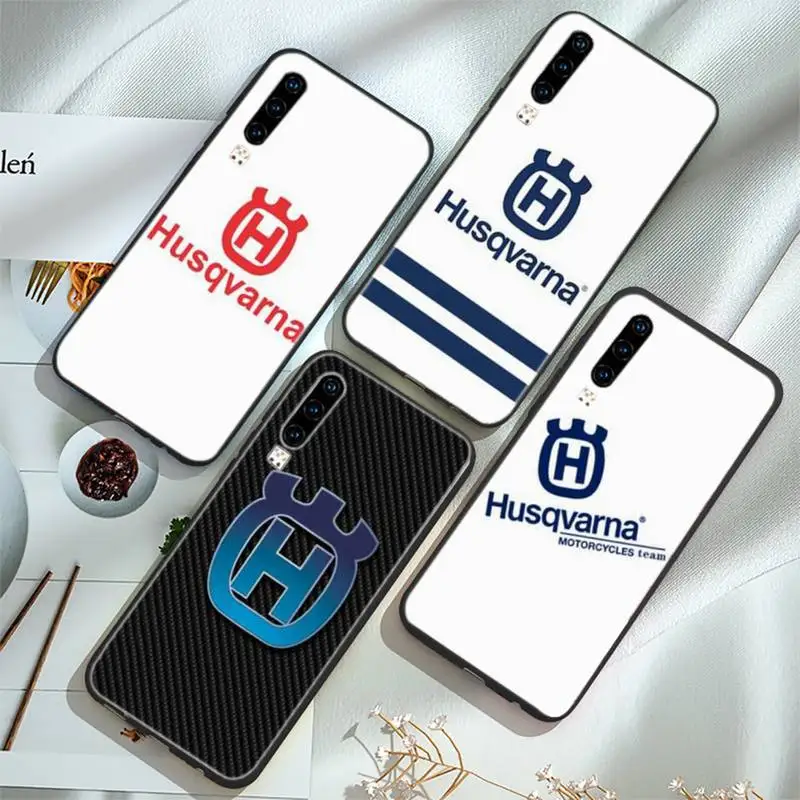 

Motorcycle Husqvarnas Phone Case For Huawei P20 30 40 Pro Mate 20x 30 40 Pro Nova6 7 Honor 9X 10