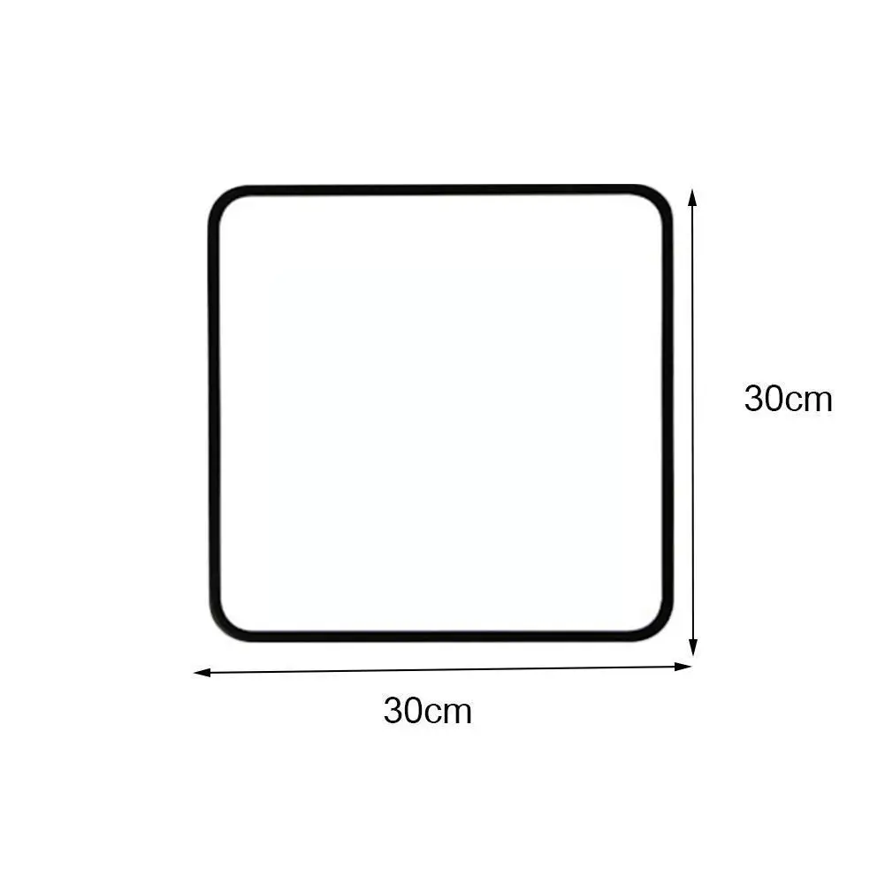 

Modern Led Ceiling Lights Luminaire For Living Room Lustre Hall Ultra-Thin Warm Lamp Dimmable Minimalist White Style Square F2O6