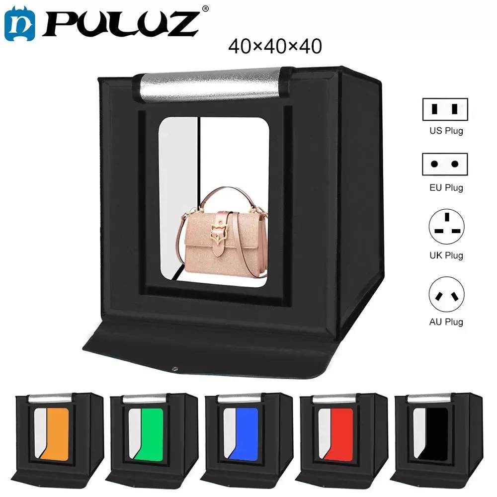 PULUZ 40*40 см 16 дюймов для съемок в фотостудии светильник коробка стабилизация