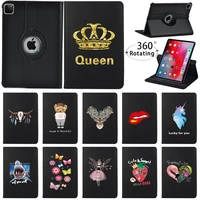 shockproof pu leather cover case for apple ipad pro 9 7 pro 10 5 pro 11 20182020 360 rotating tablet case stylus
