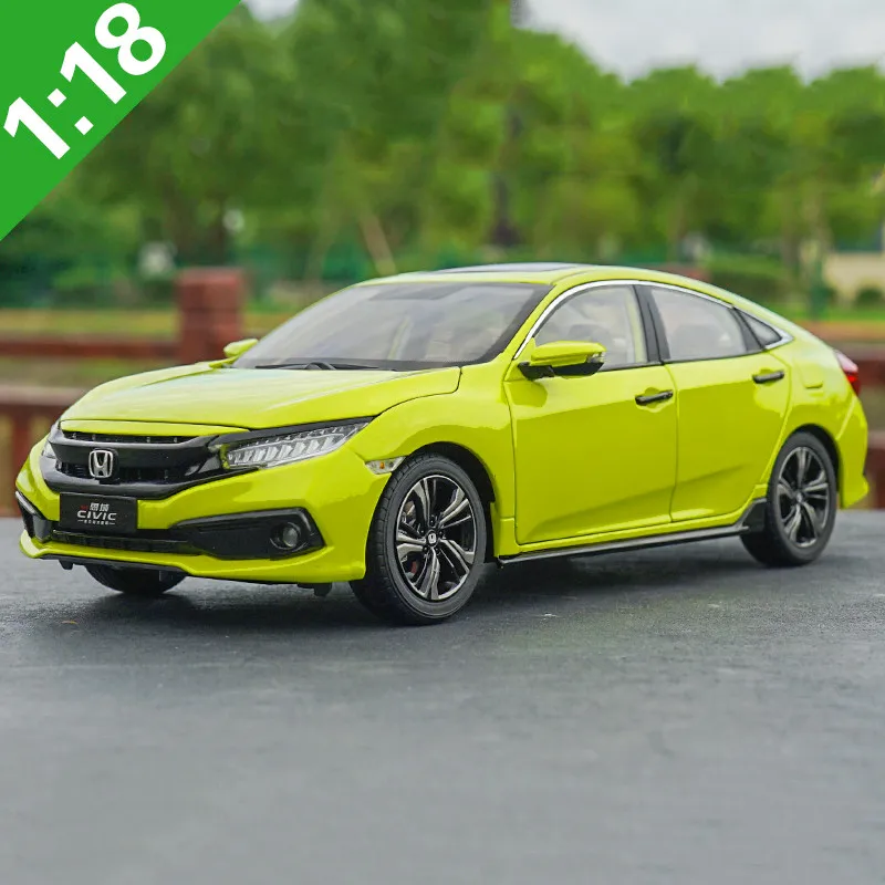 Новые высококачественные модели из сплава 1:18 HONDA CIVIC 2019 имитация