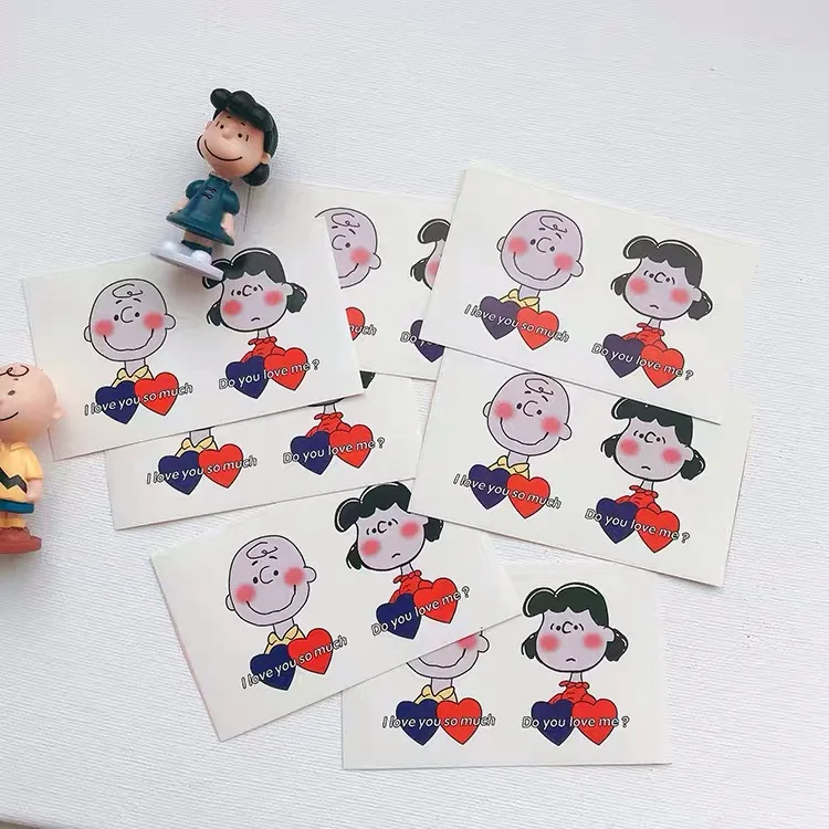 4 шт. Peanuts Rogue Dog Charile мультфильм стикер водонепроницаемый DIY Скрапбукинг