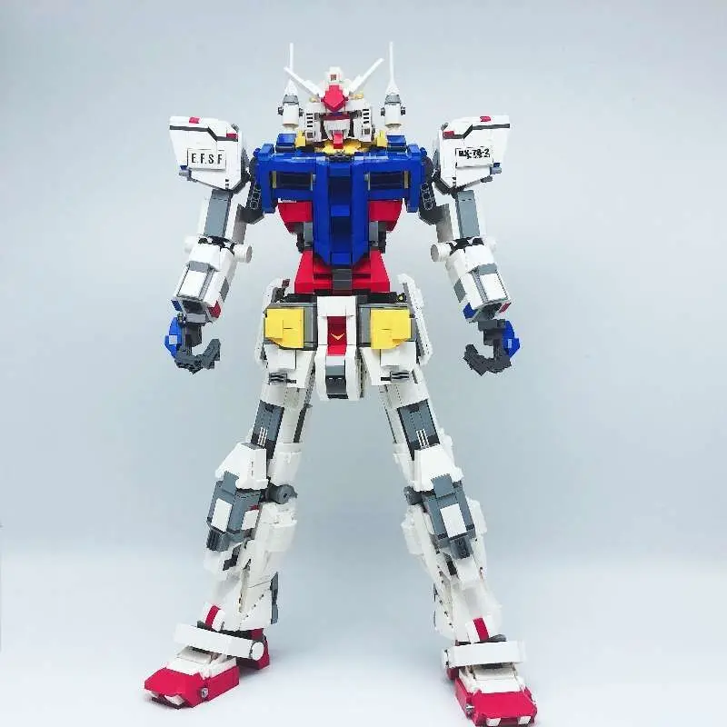 New Ideas Series The Gundam RX78 2 Mobile Suit 1:60 набор строительных блоков Классический робот MOC
