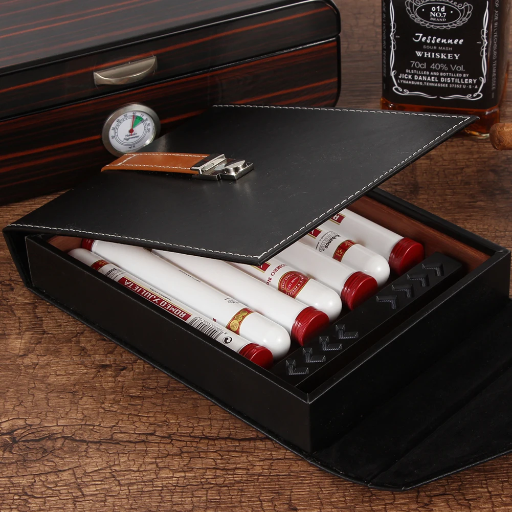 Кожаный чехол для сигар GALINER путешествий сумка в стиле хьюмидор коробка из кедра