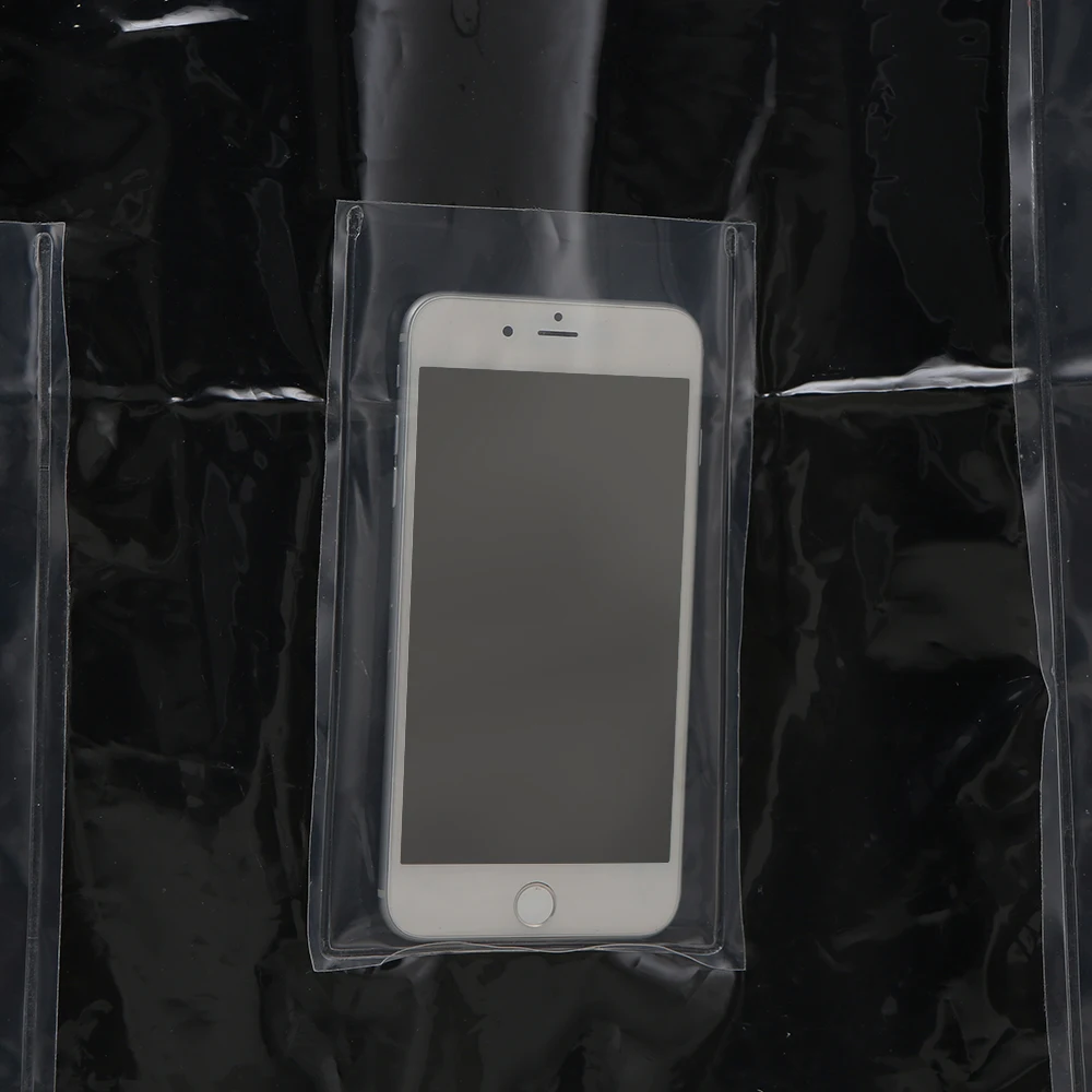 Многофункциональная прозрачная занавеска для душа держатель телефона и