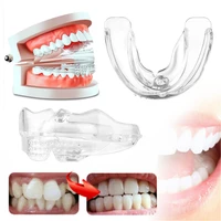 4d orthodontic braces appliance dental braces silicone alignment trainer teeth retainer bruxism mouth guard teeth straightener