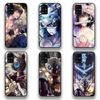 inosuke hashibira kimetsu no yaiba anime phone case for samsung galaxy a21s a01 a11 a31 a81 a10 a20e a30 a40 a50 a70 a80 a71 a51