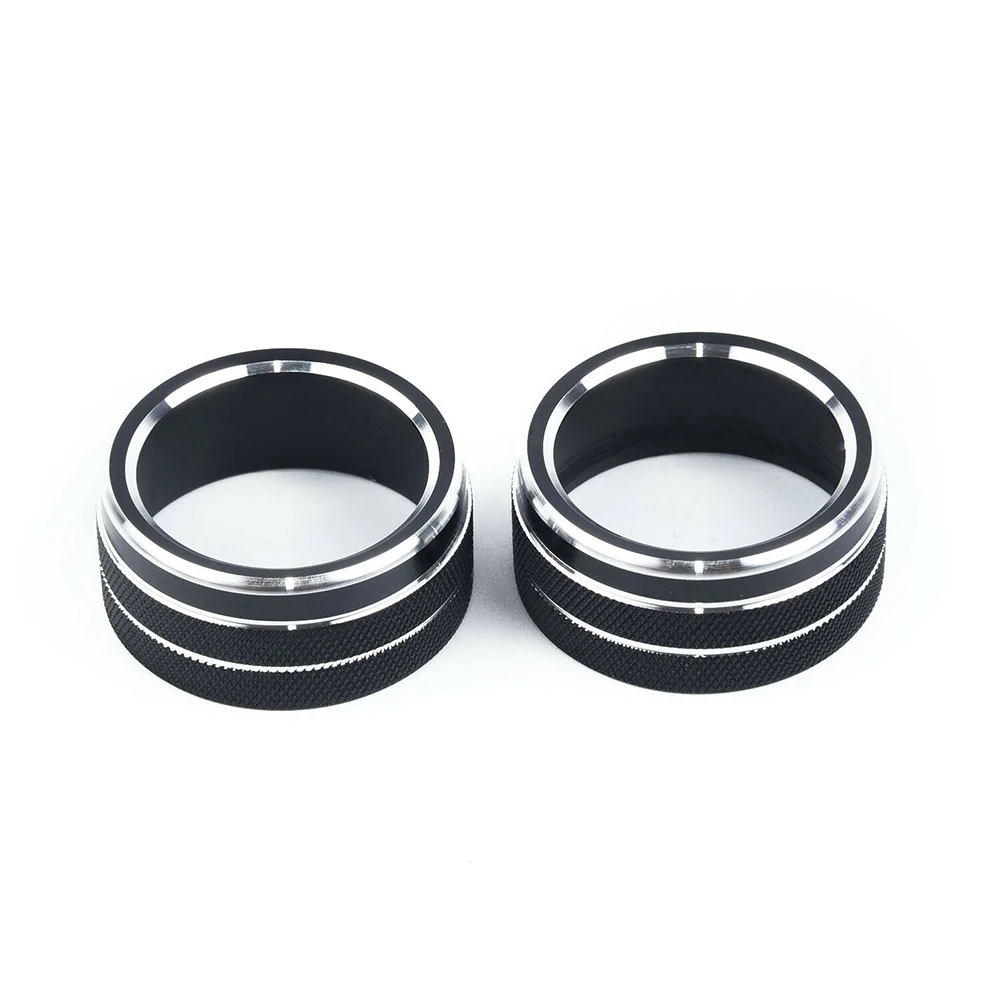 5 шт. алюминиевый сплав салона автомобиля кондиционер аудио функция заднего вида