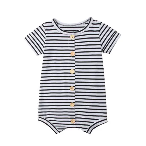 

New Infant Baby Boys Girls Clothes Romper Jumpsuit Bodysuit Outfit 0-18M