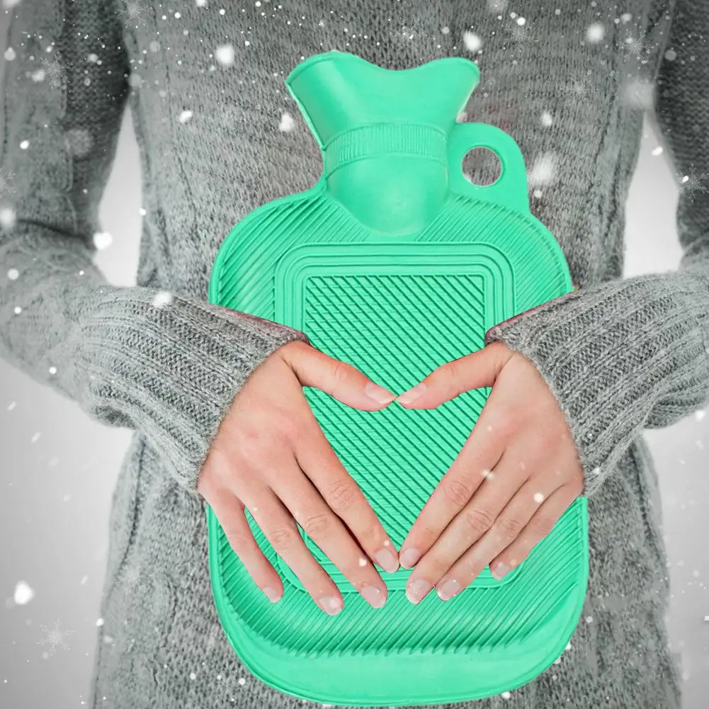 Новая бутылка для горячей воды анти обжигающий резиновый мешок теплый промывки