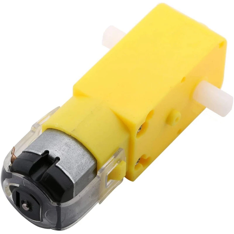 20 Pieces DC 70MA (3V) Robot Intelligent Car DIY Dual Shaft Gear TT Motor for MCU 7X2.2X1.8cm |