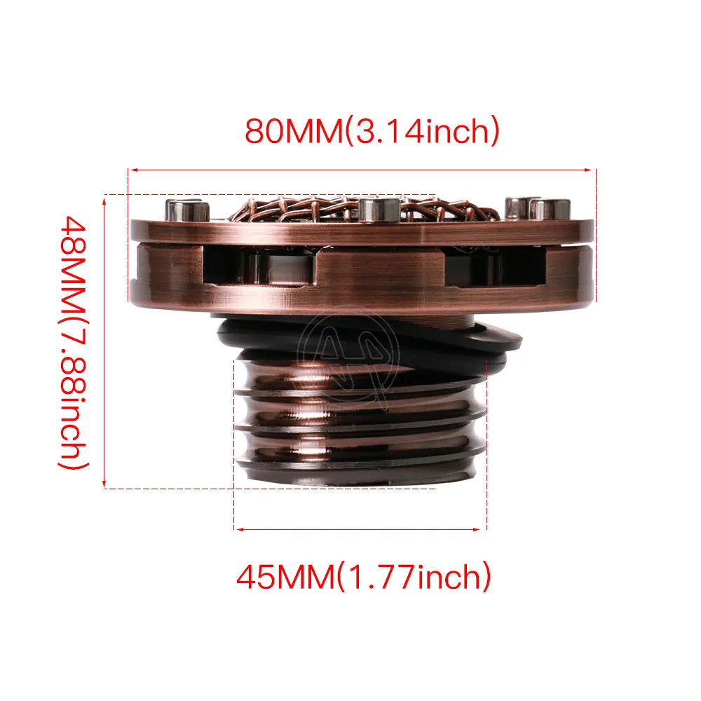 Мотоциклетная сетка с правой резьбой для бензобака топливная крышка