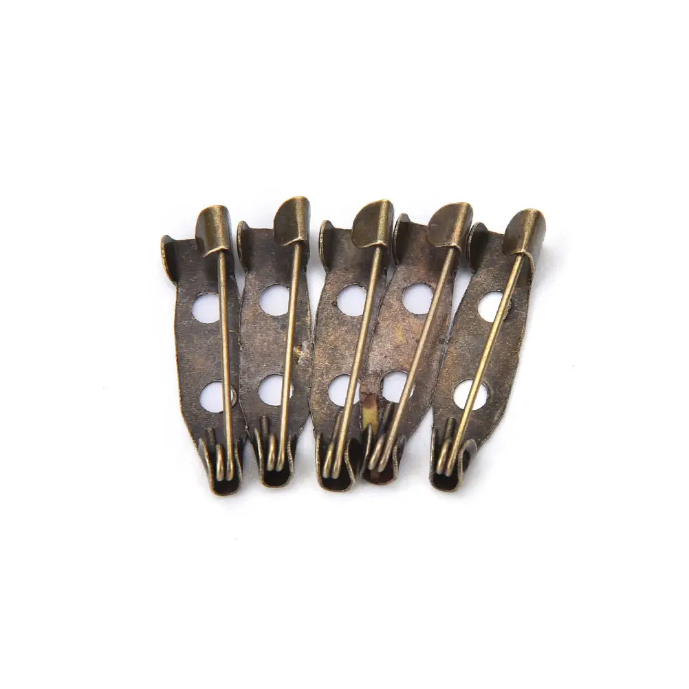 Железная основа-зажим для броши пустая основа-застежка бижутерии принадлежности
