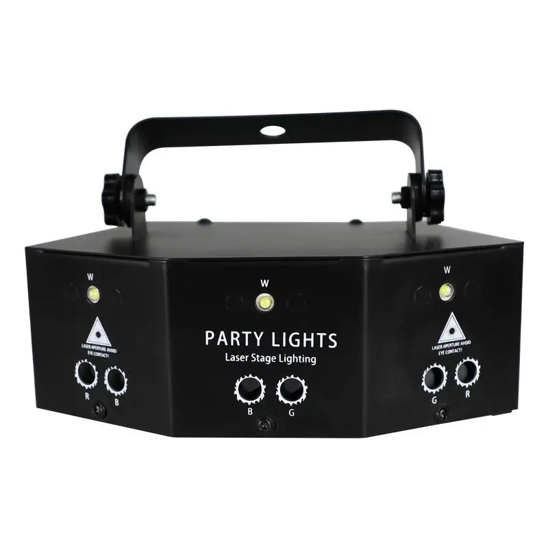 

9 DMX LED RGB Par Noel