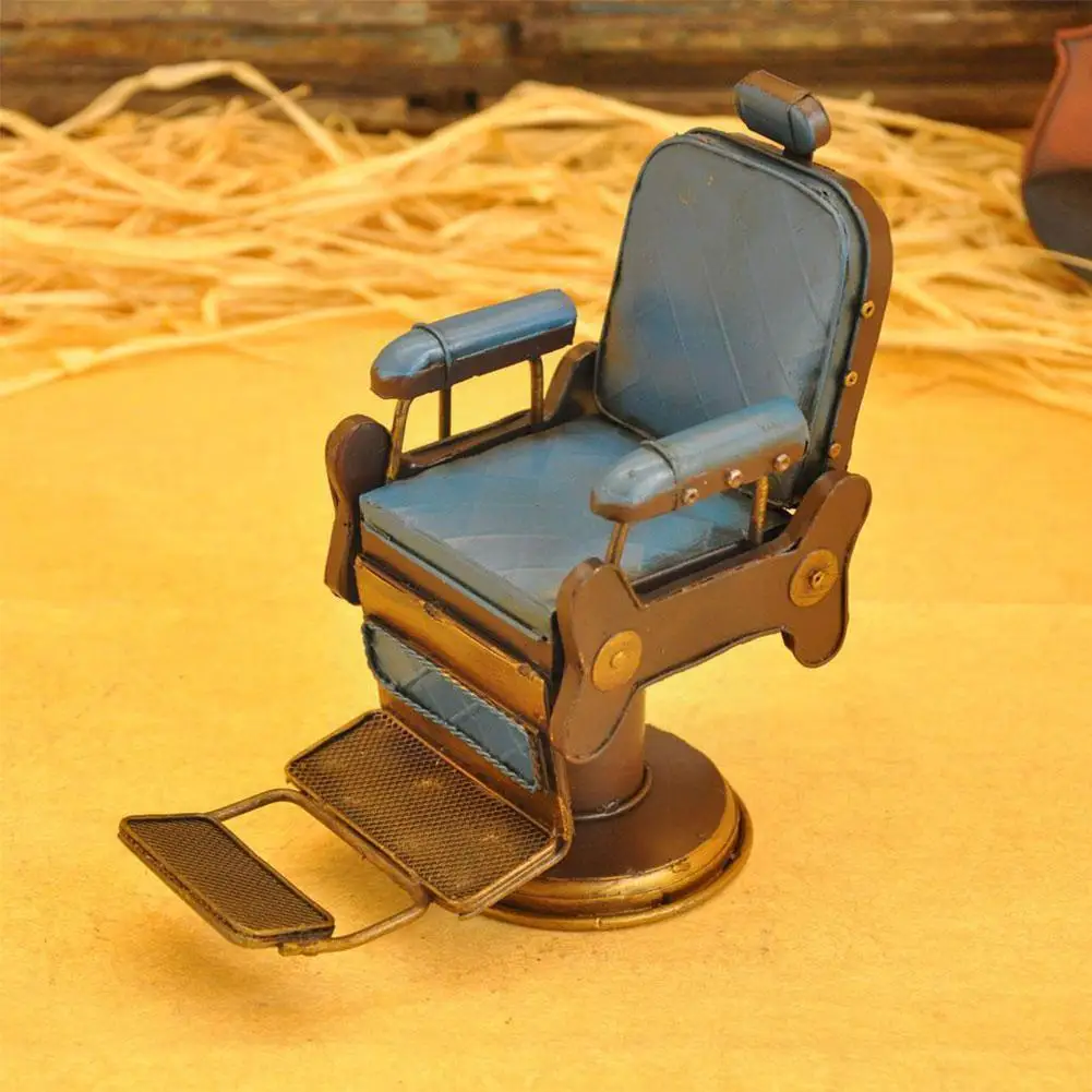 

Креативные Ретро фермерские кованые железные офисные стулья в американском стиле коллекционные модели поделок настольные украшения для п...
