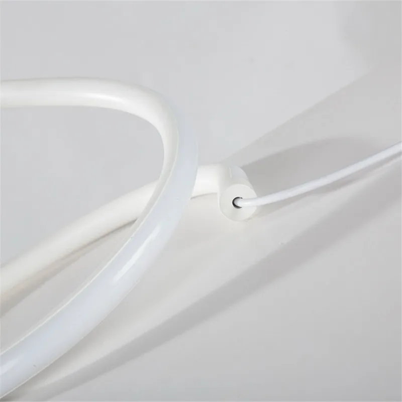 Светодиодный спиральный Настольный светильник украшение для дома гостиной